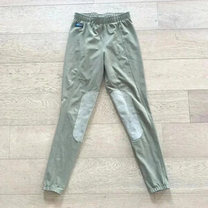 irideon womens horse riding pants green small
